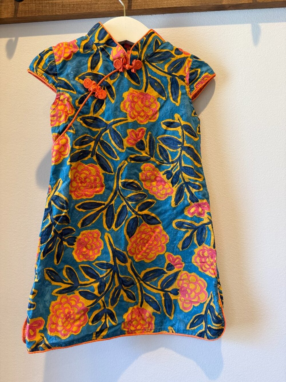 Xuluo Floral Qipao Dress